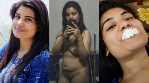 Desi College GF Mirror Selfie Fingering Pussy