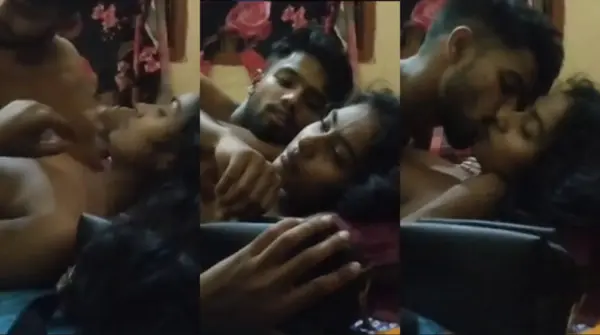 Lovers Hard Fucking in Missionary on Bed