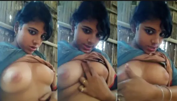 Village Girl Showing Boobs
