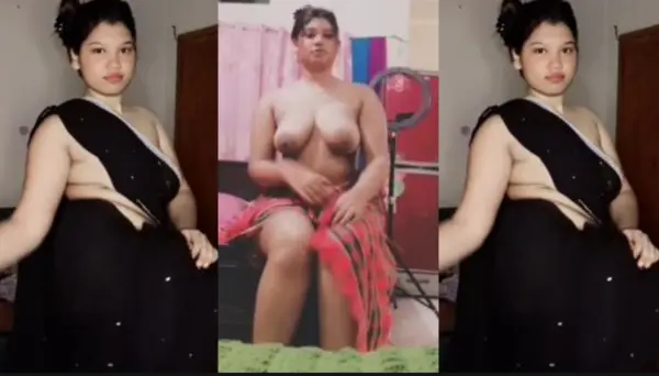 Bengali Tiktoker Press Boobs Dancing Fingering MMS