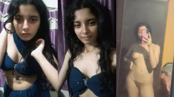 Beautiful Young College GF Naked MMS