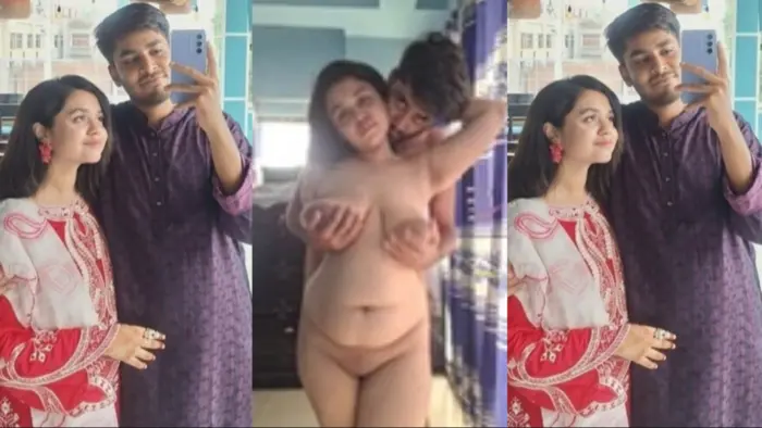 Cute Saggy Boobs Tanker Gf Fucking With Bf MMS