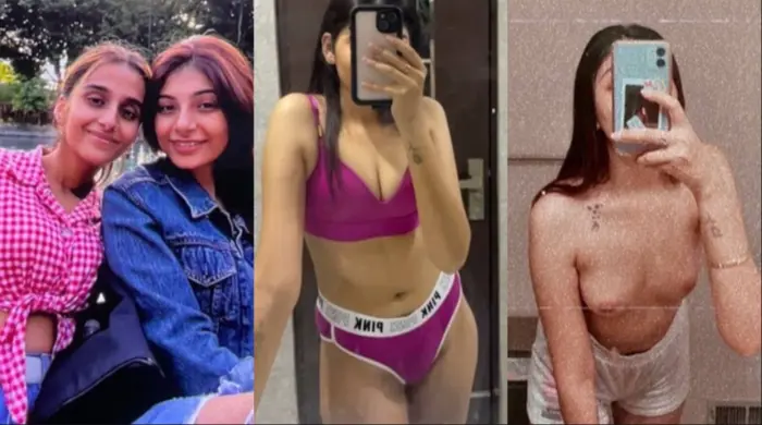 Cute Two Slim Baddies Fucked By The Same Guy Video